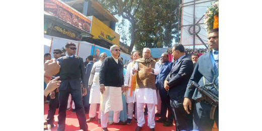 प्रगति यात्रा के दौरान लखीसराय को मिला 450 करोड़ का सौगात